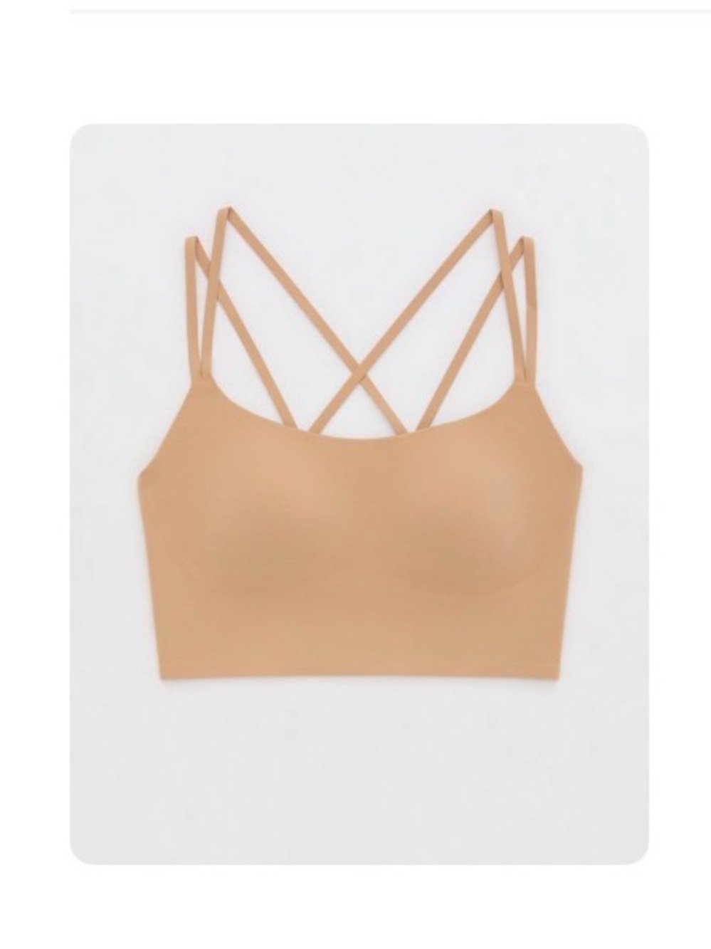 OFFLINE By Aerie Real Me Hold Up!
Strappy Sports Bra